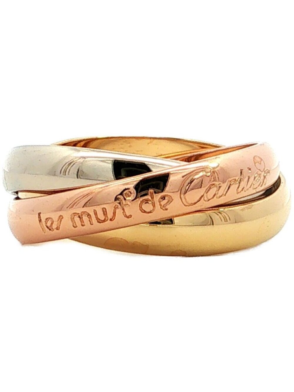 Cartier Trinity Ring 18k Yellow Gold
